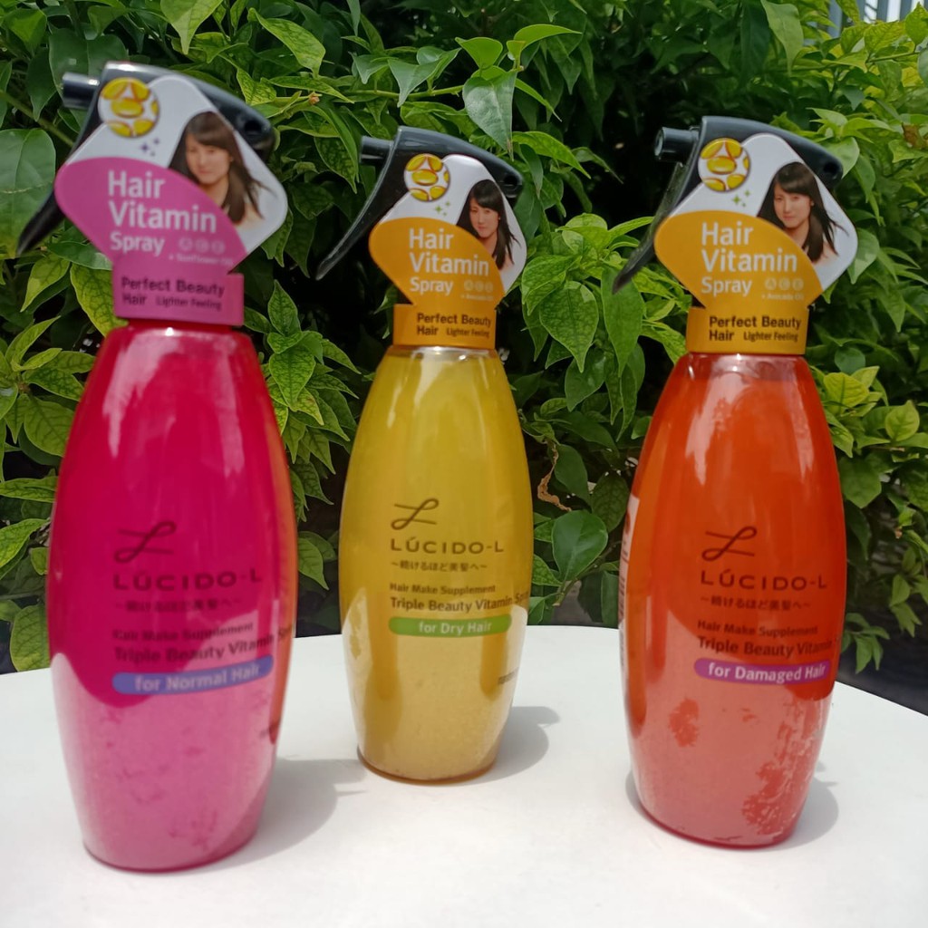 Jual Vitamin Rambut Lucido L Spray 200 ml Shopee Indonesia