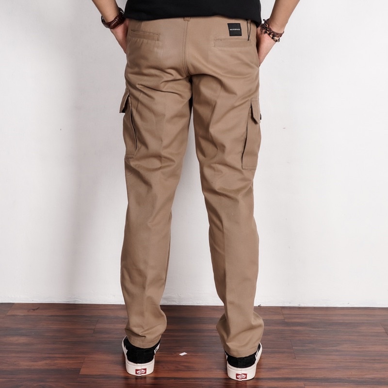 Celana panjang cargo Bahan Twill Tebal / long pants cargo