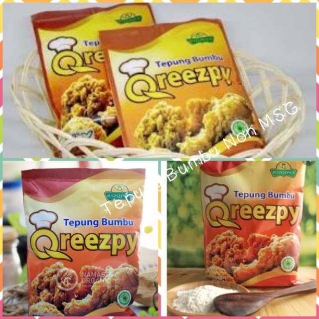 

Tepung bumbu non msg / Qreezpy