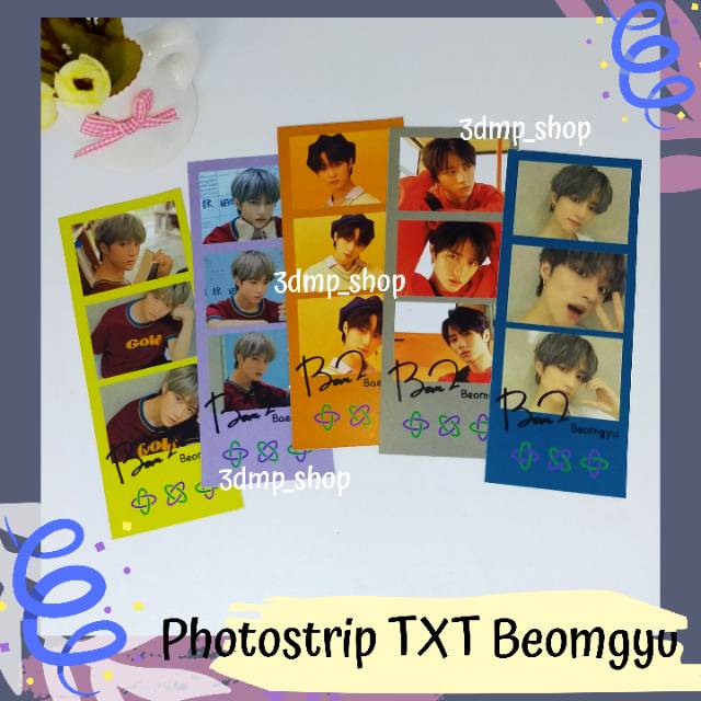 Photostrip TXT Beomgyu