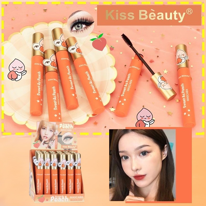 ORIGINAL KISS BEAUTY MASCARA SWEET AS A PEACH KODE 56675