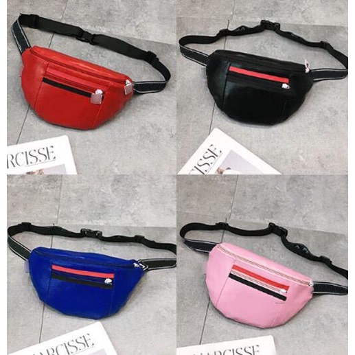 Grosir - T124 Waistbag Cewek / Tas Waistbag Wanita / Tas Wanita / Slingbag / Waistbag Fashion