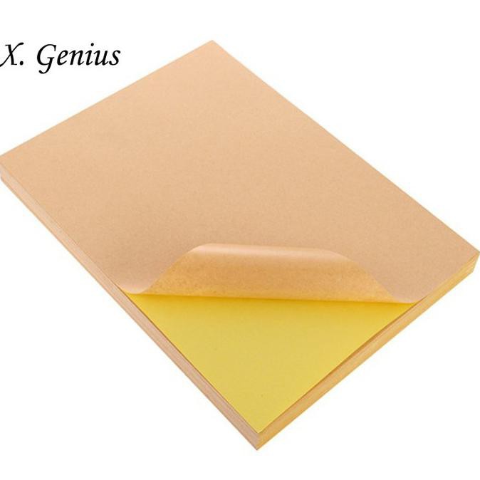 

100 Lembar Kertas Label Self Adhesive Ukuran A4 Store_Tutut