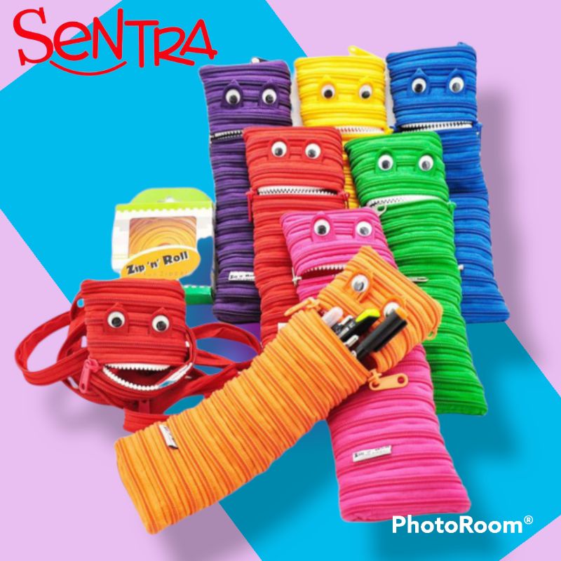 

ZIP N ROLL Tempat Pensil - Stationary Long Monster - SP-002