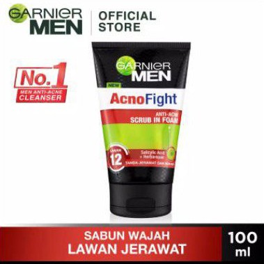 Garnier Men Acno Fight Whitening Serum Cream 100ml