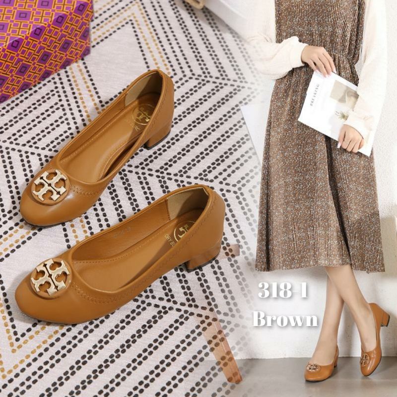 BEST SELLER!! SANDAL WANITA TAPAK TAHU TB KULIT.  Kode : 318-1