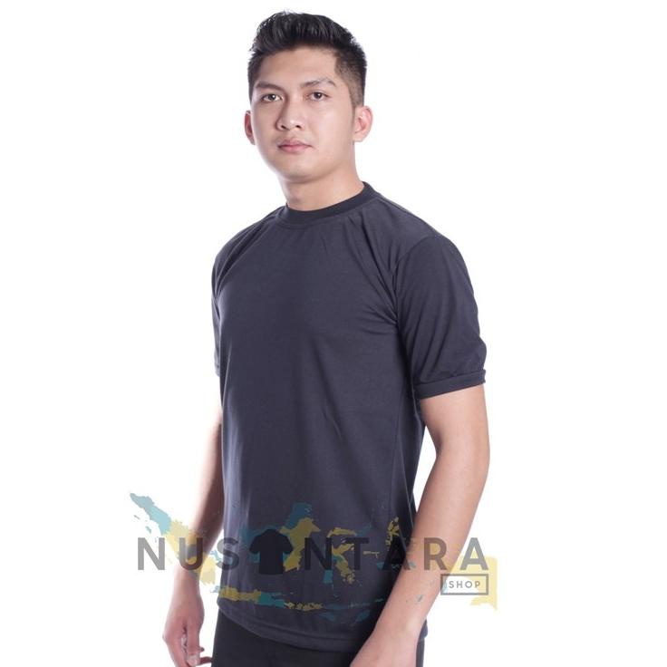 MURAH MERIAHKaos Polos Coklat Navy Hitam Putih Army Kerah Pendek Kaos Satpam Security Kaos Polisi T