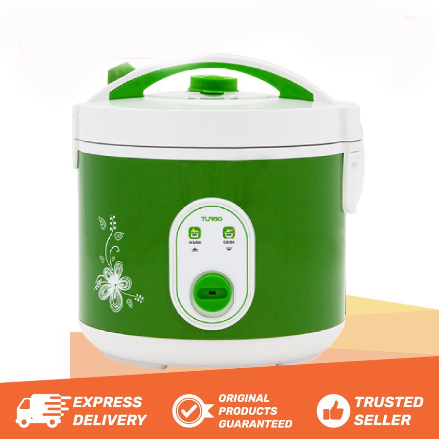 Turbo Rice Cooker / Penanak Nasi dengan Kukusan Telur CRL1182 4 Warna