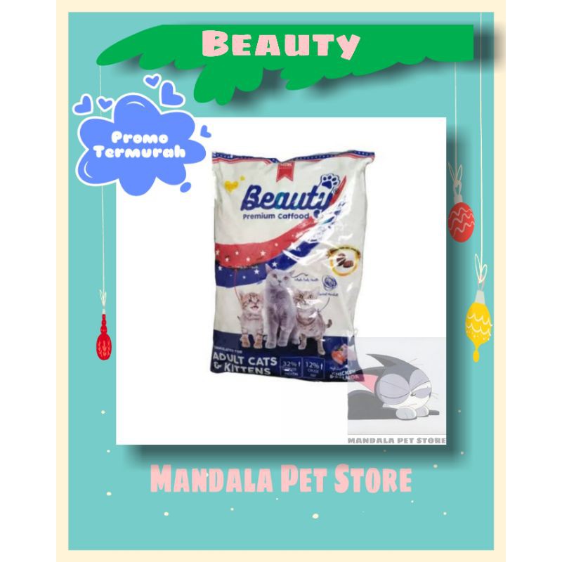 Beauty Premium Cat Food / MAKANAN KUCING PREMIUM BEAUTY MURAH