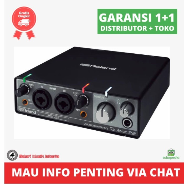 soundcard Roland RUBIX 22