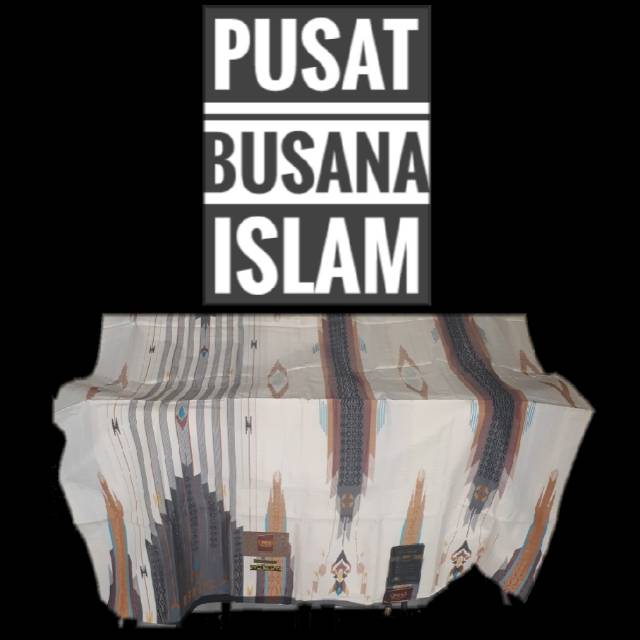 SARUNG BHS SGC GOLD PUTIH KHAS KYIAI