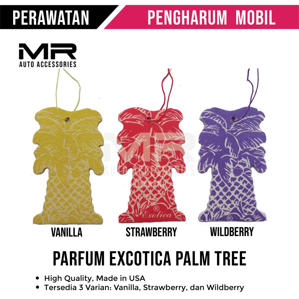 Parfum / Pengharum Mobil dan Ruangan Exotica Palm Tree - Made in USA