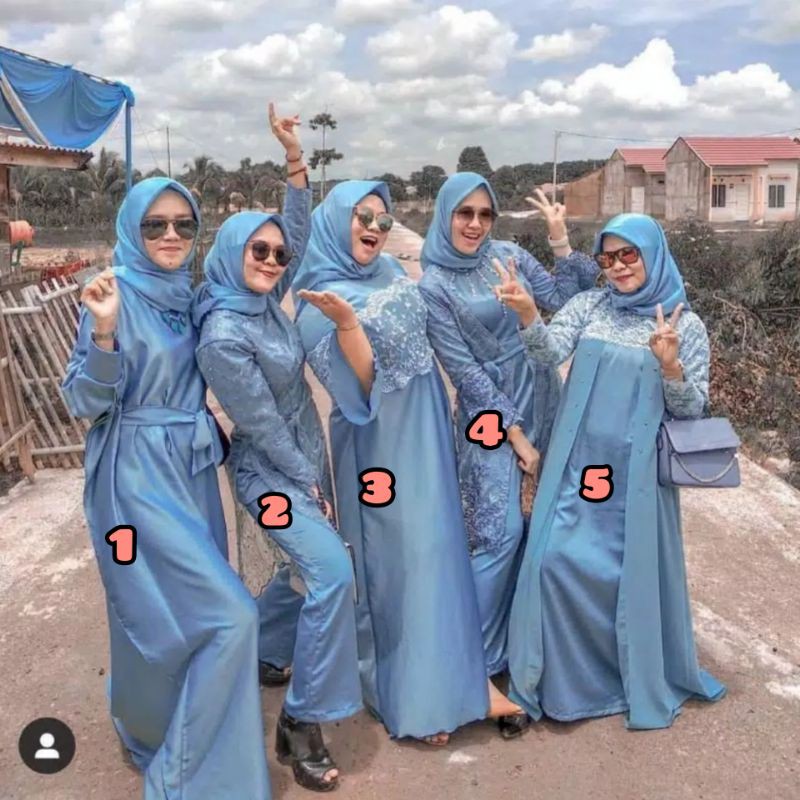 GAMIS BRIDESMAIDS / DRESS BRIDESMAIDS / SERAGAM BAJU NIKAH / GAUN BRIDESMAIDS