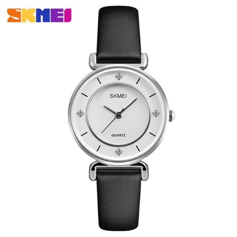 Jam Tangan Wanita / SKMEI 1330 Analog Leather / Jam Tangan Wanita Analog Original / SKMEI