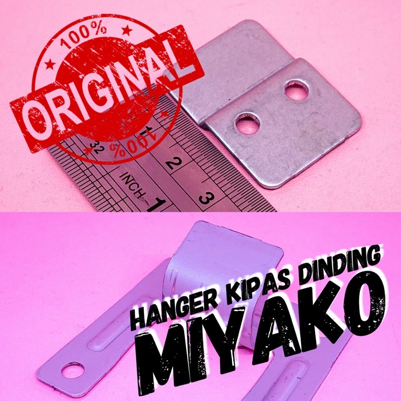 Braket Wall Fan Pengait Kipas dinding Miyako Hanger Gantungan Kipas miyako 1689 1662 TJR101 Kst-18rc PLUS PAKU BETON