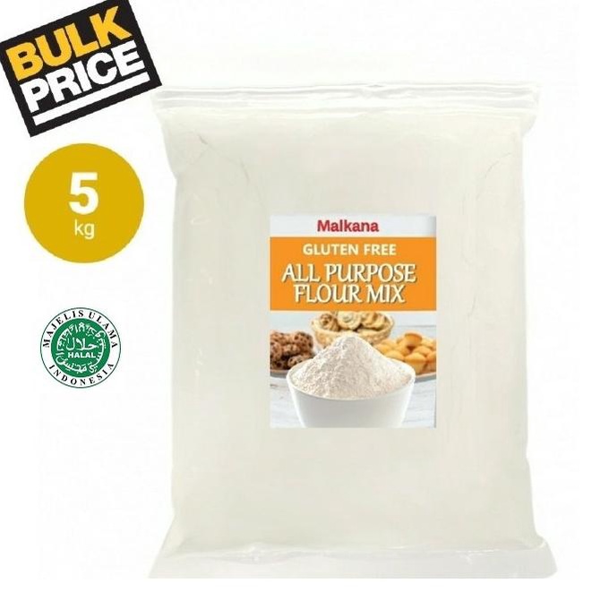 

[COD] TEPUNG SERBAGUNA GLUTEN FREE PENGGANTI TEPUNG TERIGU 5 KG / GLUTEN FRE [COD]