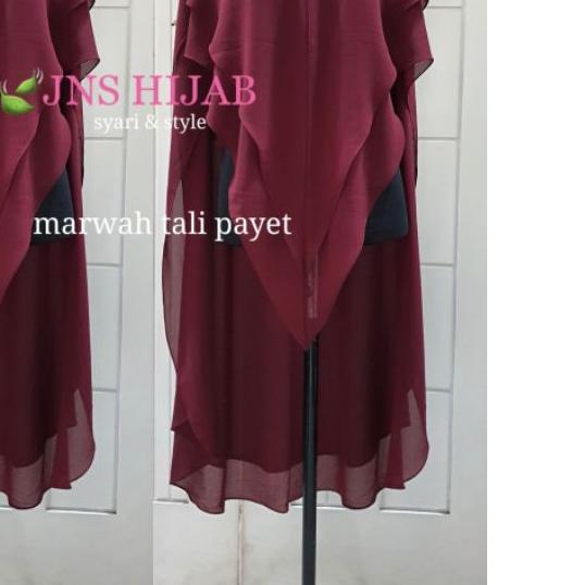 ♬ KHIMAR MARYAM TALI PAYET/KHIMAR 2 LAYER /KHIMAR CERUTY PREMIUM ➲
