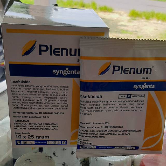 INSEKTISIDA PLENUM 50 WG UNTUK WERENG WALANG SANGIT