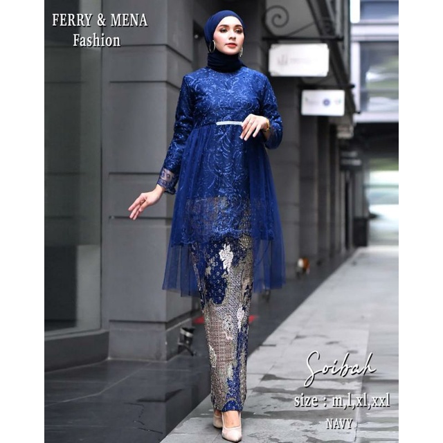 AZURAH SCRAF // SET KEBAYA MIX PEYET TERBARU // KEBAYA PESTA MEWAH //  KEBAYA KONDANGAN TERLARIS // KEbaya Modern Termurah