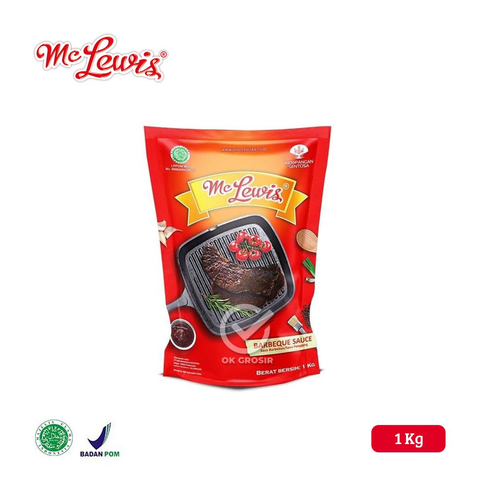 

McLewis Barbeque Sauce Original / Hot Spicy (1 Kg)