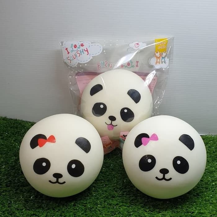 bL Squishy Panda Bapao Bakpao Bun Jumbo Warna 10 cm Nn52-i0v7 squisy s