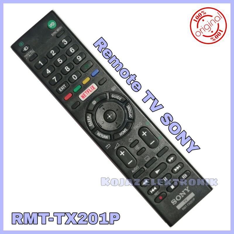 Remote TV Sony Bravia Smart TV RMT-TX201P