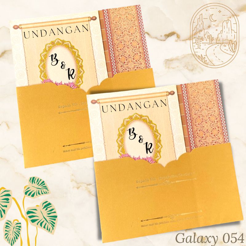 galaxy 054 blanko undangan kosong, blangko undangan, undangan pernikahan murah, kertas undangan
