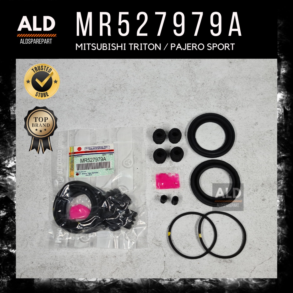 Caliper Kit Karet Seal Rem Cakram Pajero Sport Triton (MR527979A)