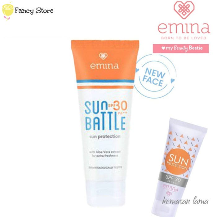 TERMURAH EMINA Sun Bettle SPF 30 pA+++ BISA BAYAR DI TEMPAT