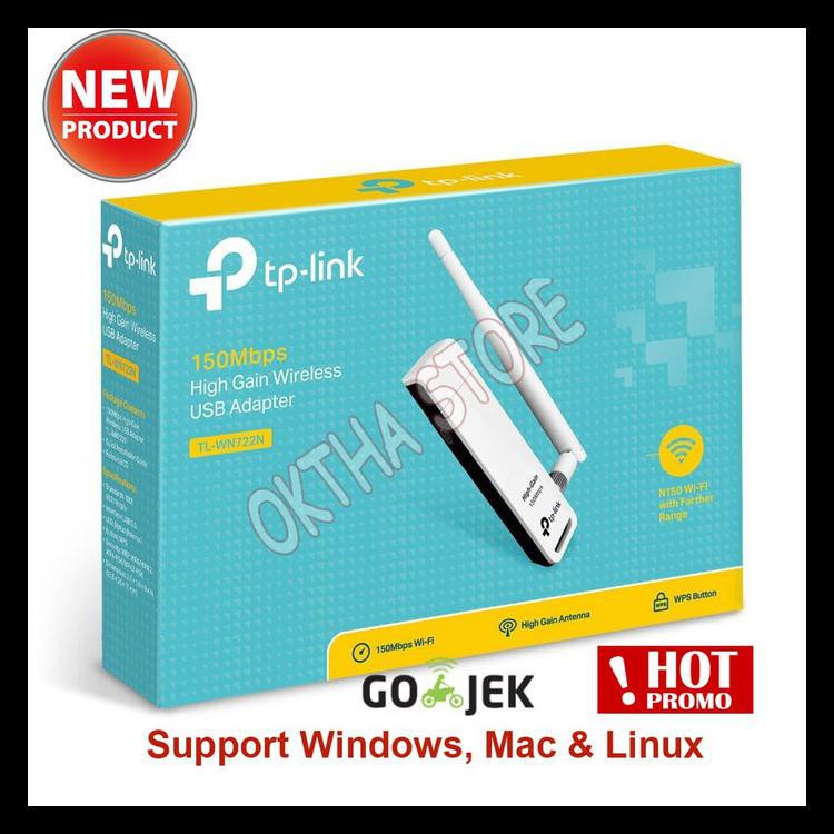 Tp-Link Tl-Wn722N Usb Wifi Tplink / Tp Link Tl Wn722N /Tl Wn 722N