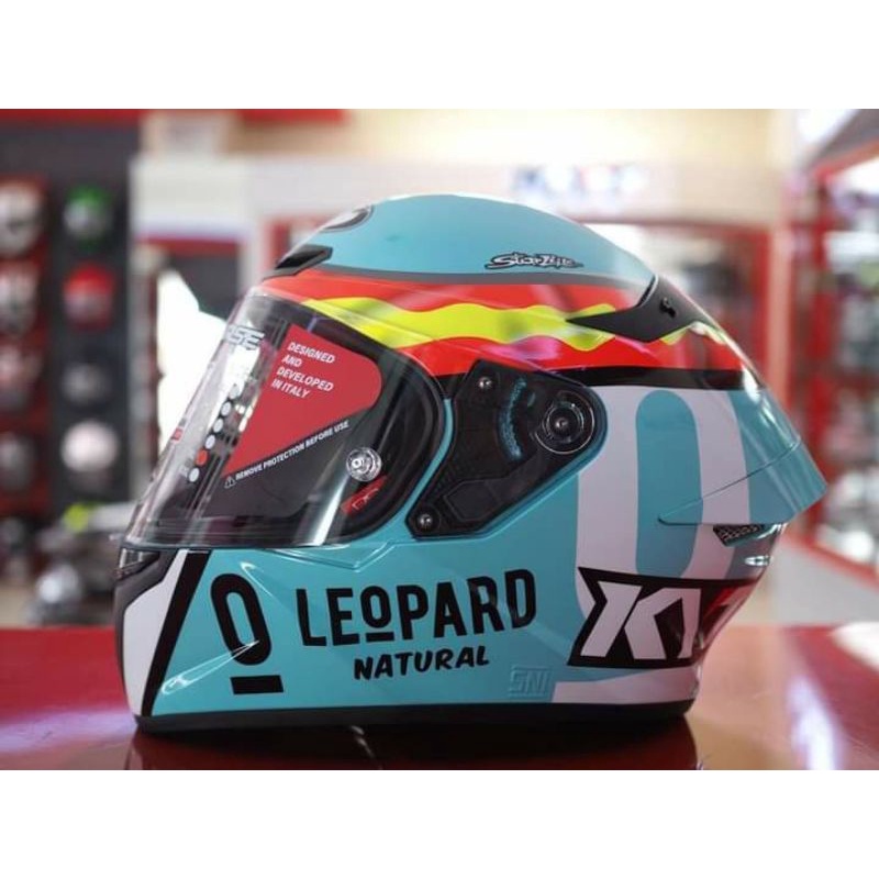 KYT TT COURSE JAUME LEOPARD