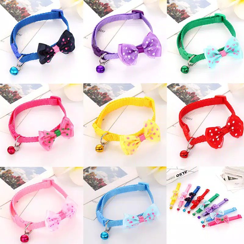 Kalung pita Kucing/ Anjing import
