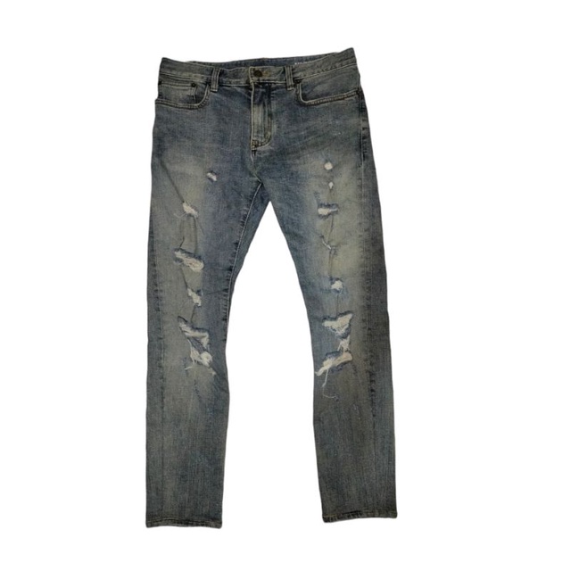 saint laurent Paris Skiny ripped denim pants