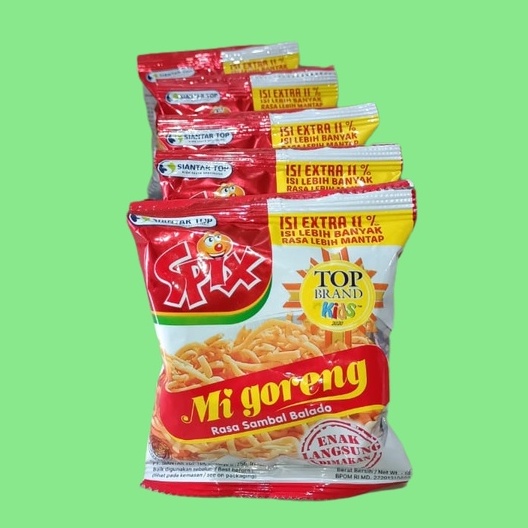 

Siantar Top Spix Mie Goreng [10 pcs/renceng]