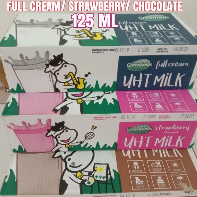 

READY COD Greenfield UHT Milk All Varian @125ml / dus - Strawberi