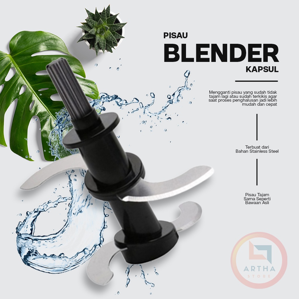 Mata Pisau Blender Tajam Cutter Blender Capsule Pisau Blender Juicer