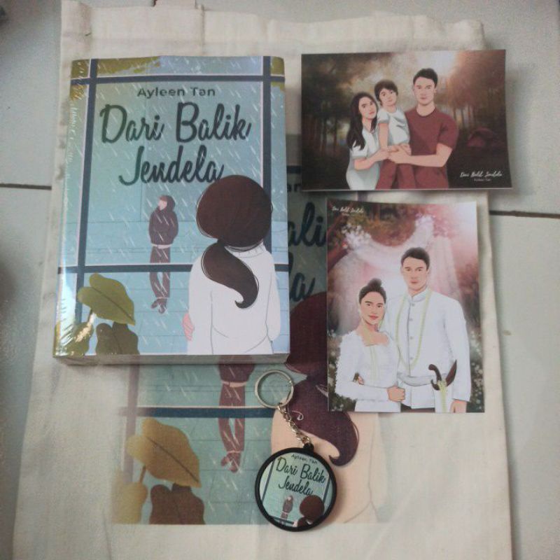 READY Novel Dari Balik Jendela by Ayleen Tan free Bonus lengkap + Bubblewrap