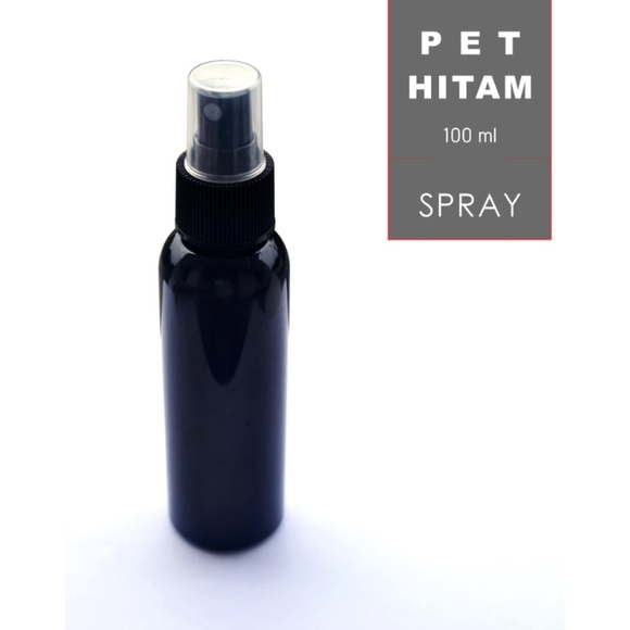 BOTOL PLASTIK PET 100ML SPRAY  / BOTOL SPRAY 100ML / PET 100ML SPRAY NECK 24