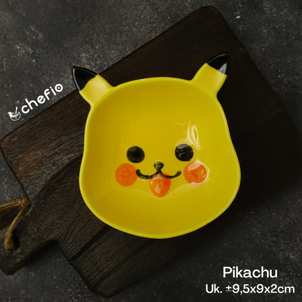 Piring Keramik Japanese Style Mangkok Tempat Saos Sambal Sauce Plate