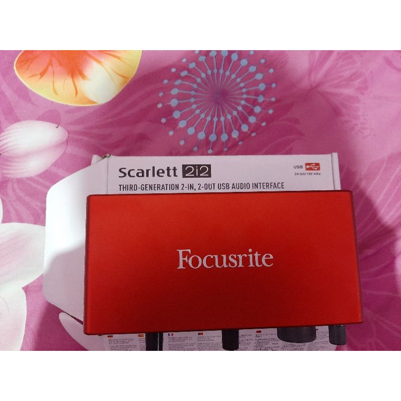 Focusrite scarlett 2i2 3rd Gen (Bekas mulus 99%) No minus