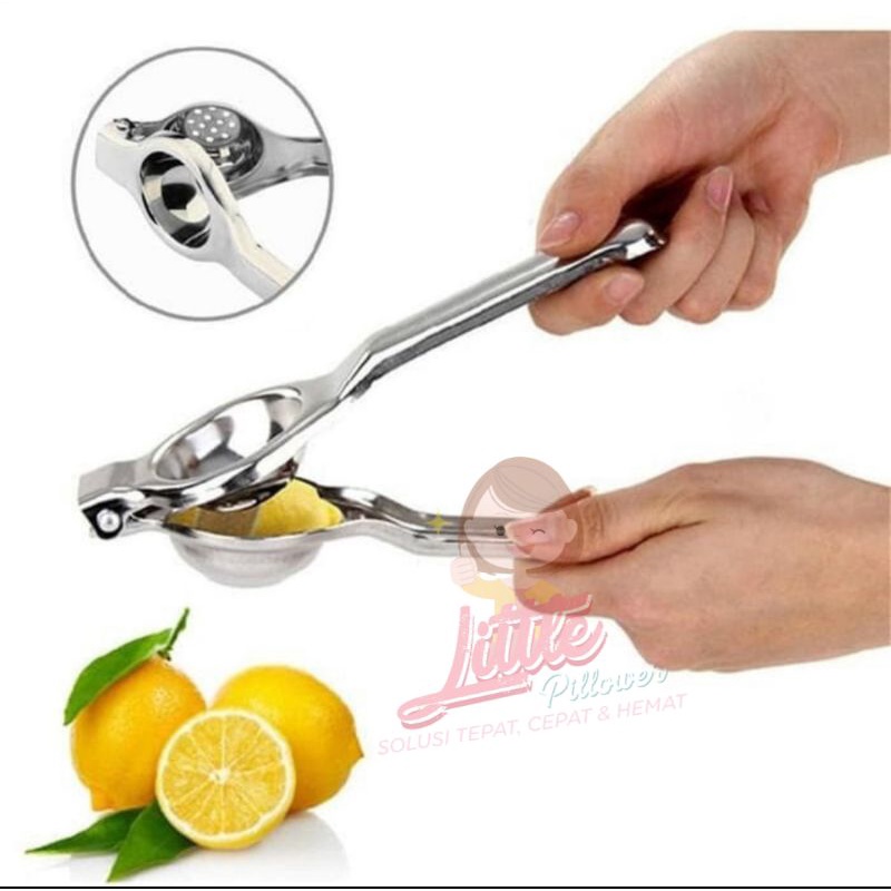 Alat Perasan Lemon - Pemeras Lemon - Perasan Lemon - Lemon Squeezer - Pemeras Buah - Alat Peras Buah Stainless Besi Kuat