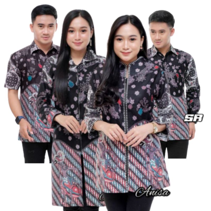 Baju Batik Kutu Baru Atasan Blouse Wanita Perempuan Queenbutik