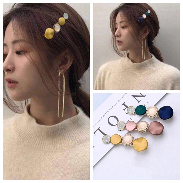 READY INDONESIA Pearl hair clip hairpin jepit rambut wanita cewek import korea murah