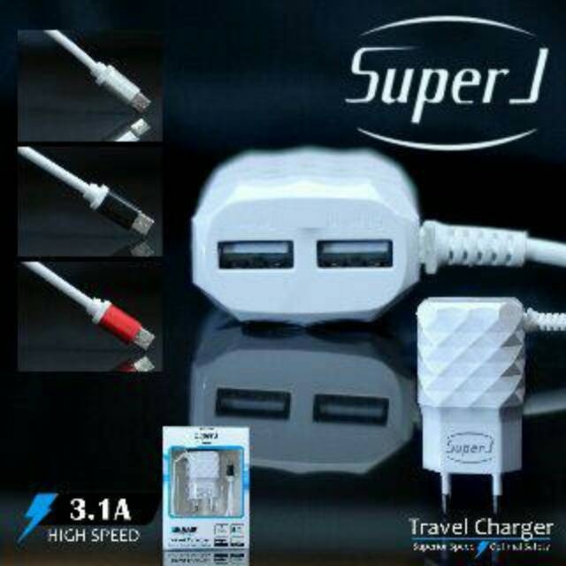 Charger Super J 3.1A Best Quality