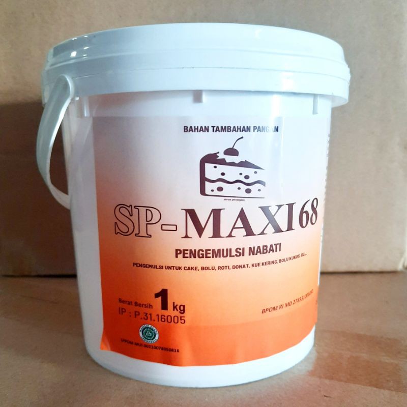 

SP Maxi 68 Bakerline 1kg Pengembang Pengemulsi Kue Roti