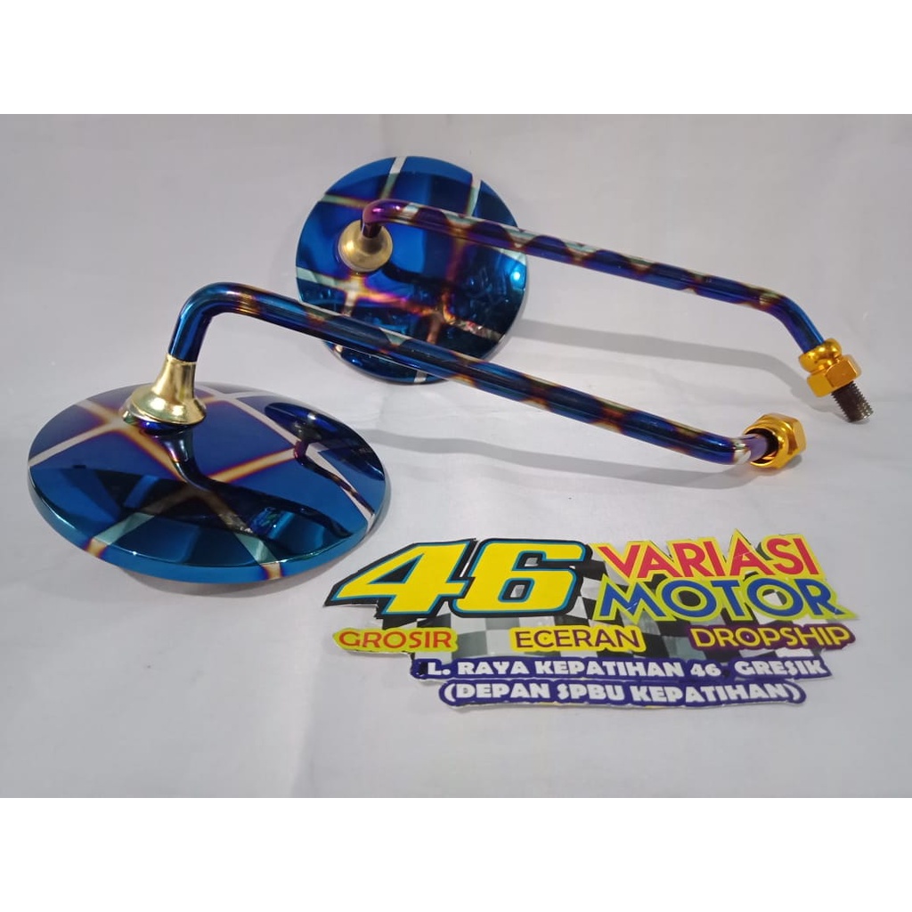 SPION BULAT TANGKAI PANJANG THAILOOK XXX BIRU GOLD