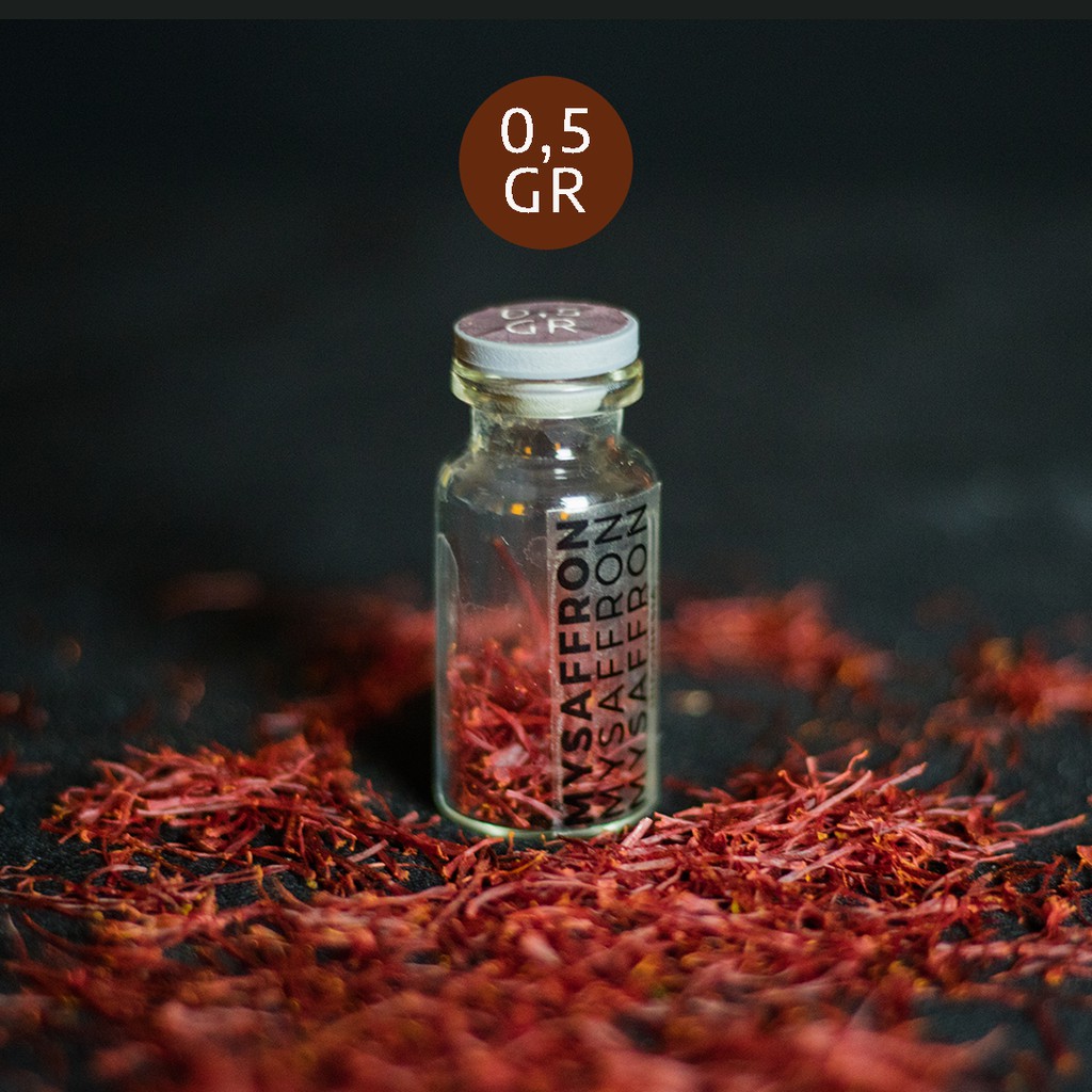 

Saffron Kashmir Grade 1+ 0,5 Gram - MySaffronIndonesia