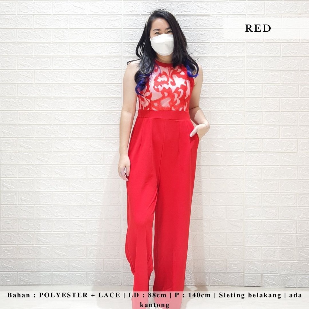 890 red fire jumpsuit