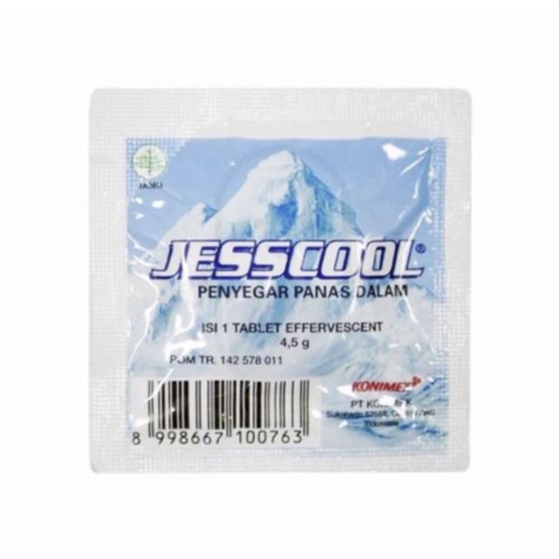 Jesscool per tablet ( tablet celup air penyegar panas dalam )