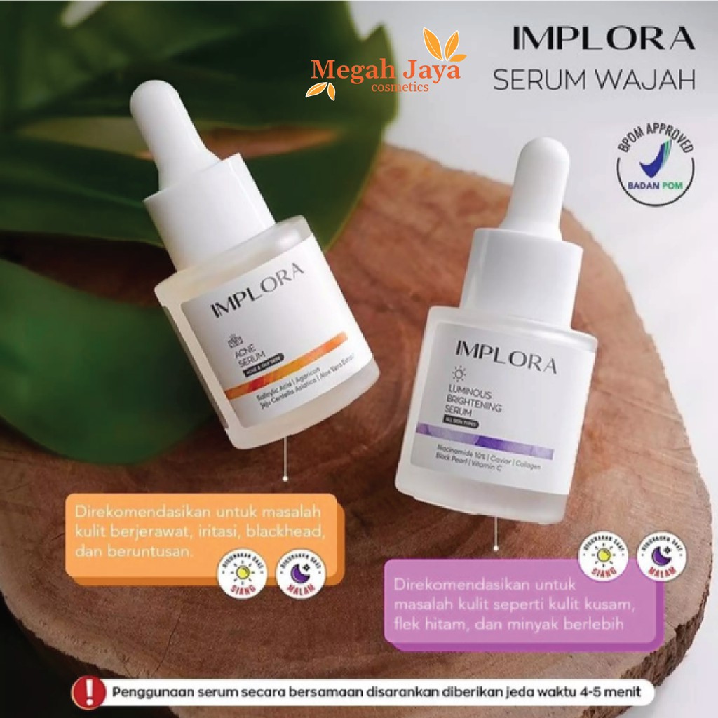 IMPLORA LUMINOUS BRIGHTENING SERUM 20 ML @MJ